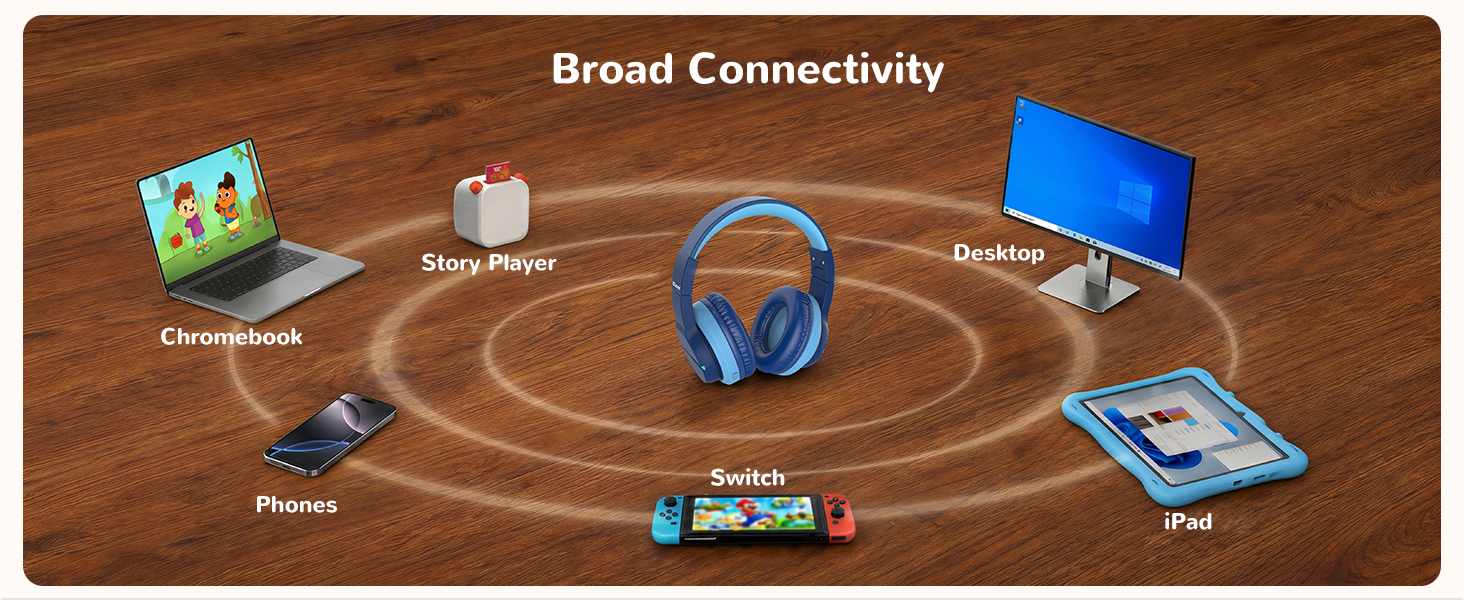 kids wireless headphones