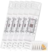 MUTOOP Crack Monitor with 2 Pre-Set Pegs, Tell-Tale Wall Deformation Measurement & Recording Tool...