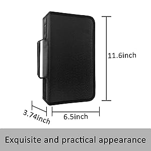 YILAG DVD Case CD Storage,128 Capacity CD Cases Holder DVD Storage Case Holders