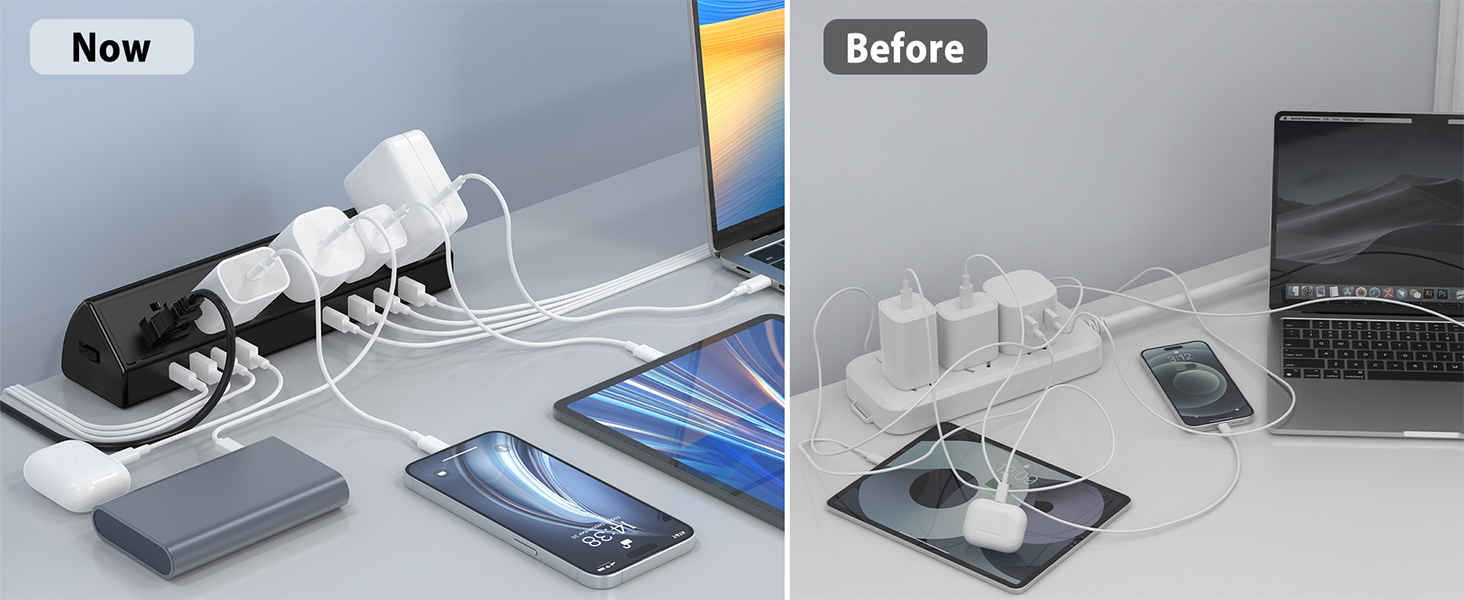 Desk Mount Power Strip