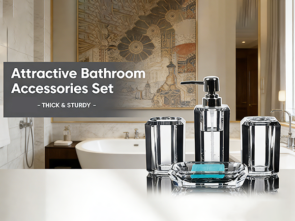 Acrylic Bathroom Accessories