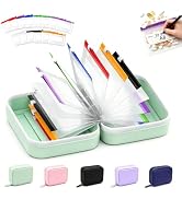A8 Waterproof Pill Organizer Set with 14 Pill Pouches,Portable Travel Pill Organizer,Reusable Sea...