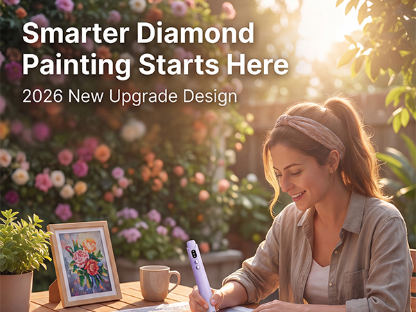Electric Diamond Painting Pen with Light 1