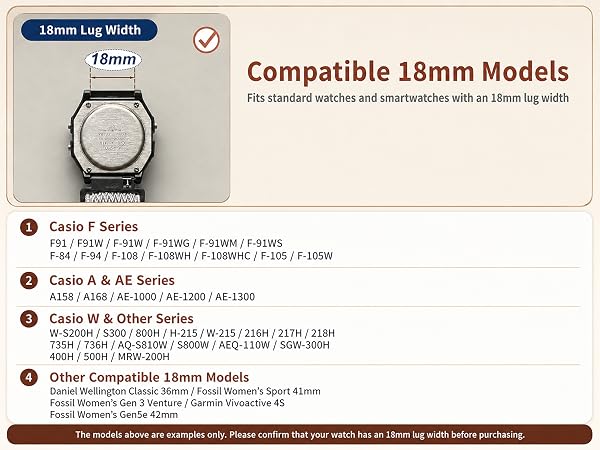 Elastic Nylon Watch Band