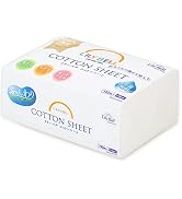 Lily Bell Soft Dry Wipes Cotton Tissue Disposable Face Towel (110 Count) 100% Cotton Wipes Cotton...