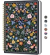 ZOTIA Lined Spiral Journal for Women, A5 Hardcover Pretty Notebook for Work & Note Taking, Aesthe...