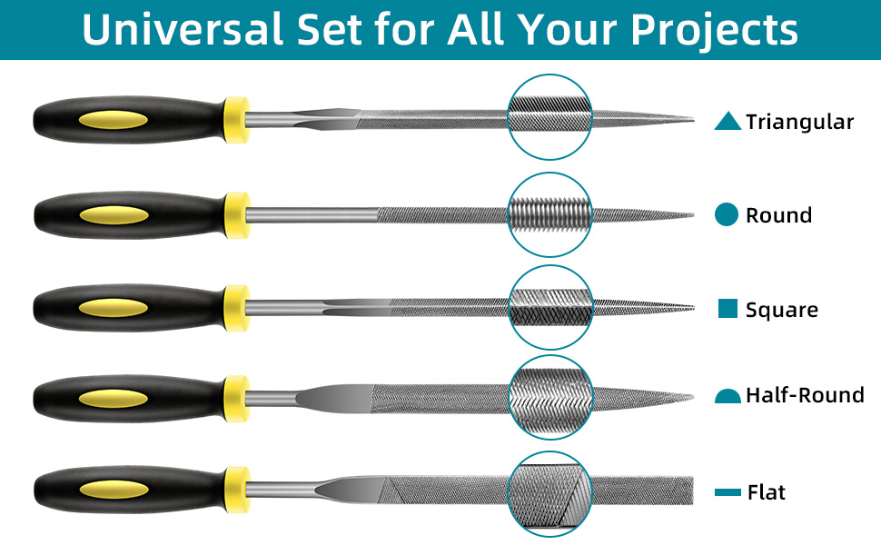 Small Hand Files Set