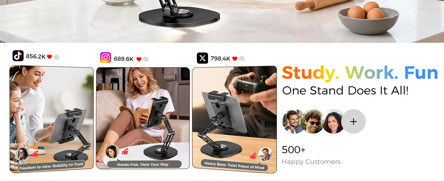 iPad Stand for Desk