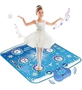 Humzo Frozen Toys Dance Mat for Girls – Bluetooth Light-Up Musical Floor Mat with 4 New Game Mode...