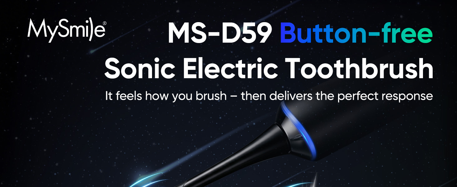 MySmile MS-D59 Sonic Electric Toothbrush