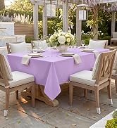 Romanstile Spring Rectangle Tablecloth - Waterproof and Wrinkle Resistant Washable Polyester Tabl...