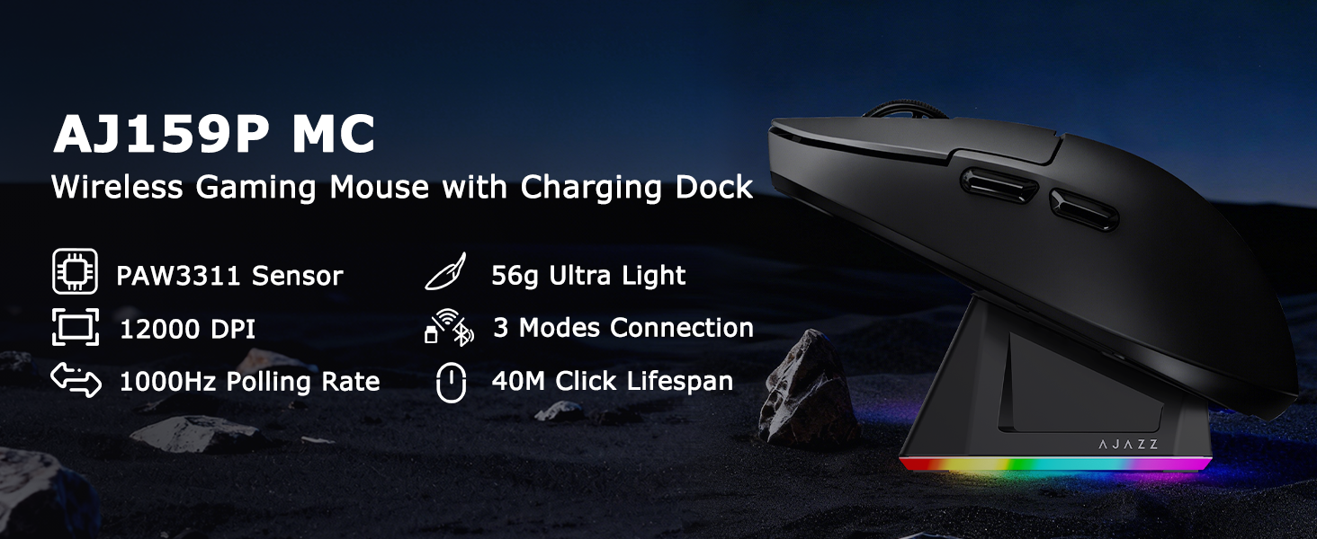 wireless gaming mouse