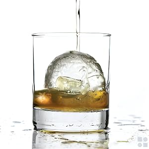 ice cube, ice ball, ice sphere, whiskey