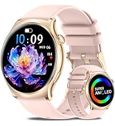 HXQHSTBG Smart Watch for Women Men, 1.43" HD AMOLED Fitness Tracker Smartwatch Compatible Android...