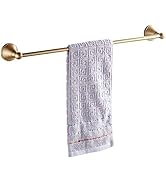 Flybath Towel Bar Rail Single Layer Antique Brass Towels Hanger Holder Wall Mounted 57 cm / 22 In...