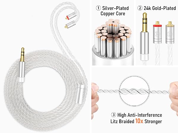 Vibes 202 Pink Wired Earbuds - HiFi in Ear Monitor Headphones