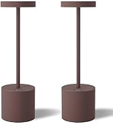 TBBGA LED Cordless Table Lamps Set of 2, 5000mAh Rechargeable Table Light | Portable Outdoor Tabl...