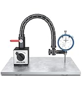 HDLNKAK Dial Indicator 0-1'' with Magnetic Base - Precision Machinist's Tool Set for Alignment, I...