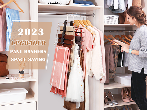 pant hangers space saving