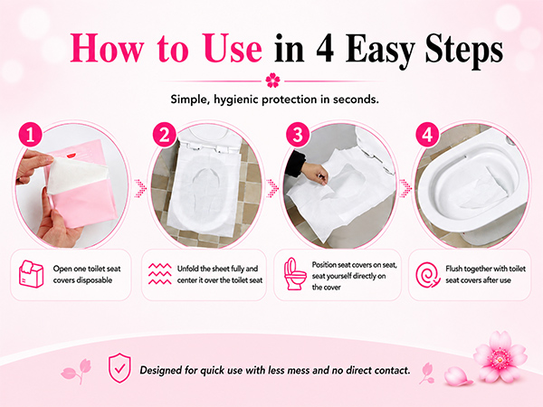 disposable toilet seat covers