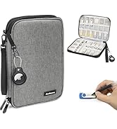 Zealearn USB Flash Drive Case with Labels, USB Organizer Holds 24 Pcs, USB Case,USB Stick Holder,...
