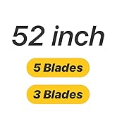 52 inch ceiling fan with light