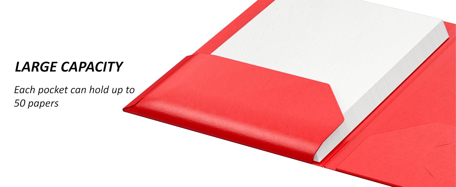 plastic pocket folders