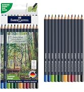 Faber-Castell Goldfaber Colored Pencils: Landscape Colored Pencils with Smooth Laydown, Rich Pigm...