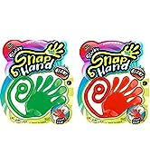 Fun A Ton Giant Snap Hand-Jumbo Sticky Hands Toy (2 Pack Assorted) Large Stretchy Sticky Hands To...