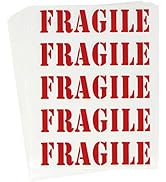 Tag-A-Room Color Coded Home Moving Alert Box Label Stickers (Fragile)