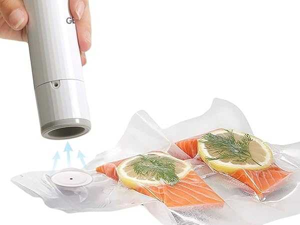Vacuum Food Storage, Vacuum Handheld Sealer, H20, Vacuum Hand Pump for Food storage, Keep Food Fresh