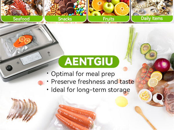 quart vacuum sealer bags for food