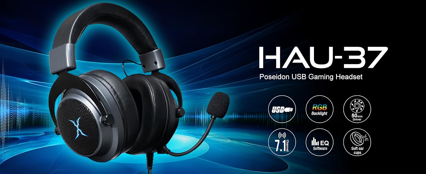 FOXXRAY HAU-37 USB Gaming Headset