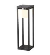 BRIMMEL Outdoor Solar Floor Lamp Solar Powered Patio Landscape Garden Motion Sensor Aluminum Path...