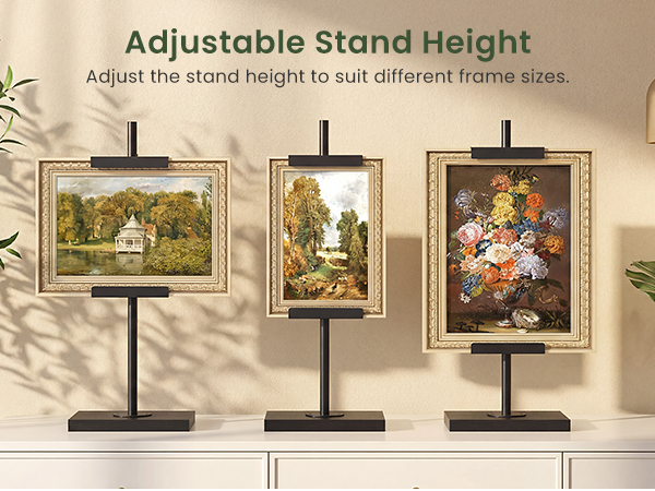 tabletop easel, tabletop easel stand, picture frame stand, picture easels for display