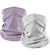 EXski Winter Neck Gaiter Warmer, Soft Fleece Face Mask Scarf for Cold Weather Skiing Cycling Outd...