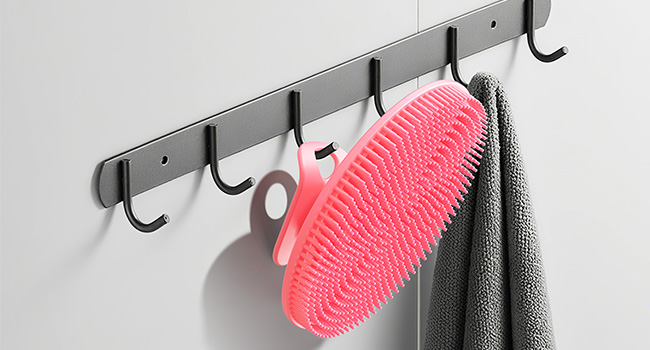 silicone body scrubber african net sponge authentic exfoliating deep cleansing body exfoliator