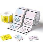 NIIMBOT Thermal Label Maker Tape Set, Compatible for NIIMBOT B1 B21 B31 B4 Label Printer, Thermal...