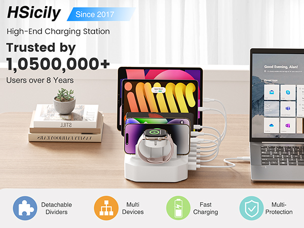 charging station for multiple device