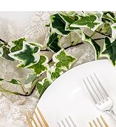 Joyido 30PCS Gold Plastic Forks - 8.1inch Gold Forks Disposable - Vintage Heavy Duty Dessert Fork...