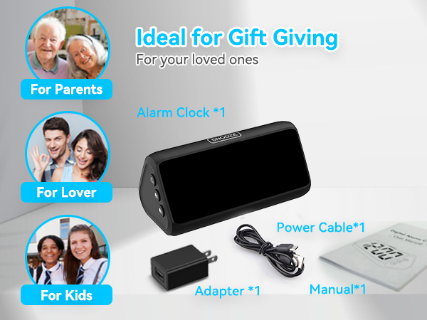 digital clocks for gift giving