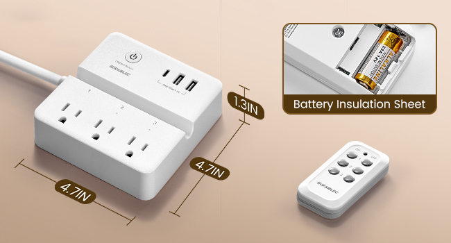 remote outlet switch remote power strip