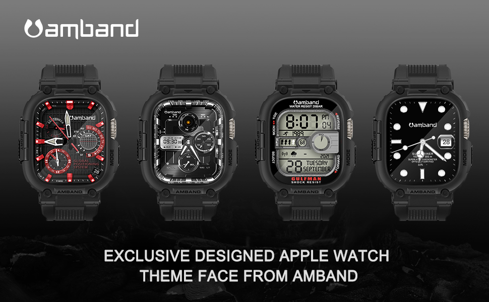 EXCLUSIVE DESIGNED APPLE WATCH THEME FACE FROM AMBAND