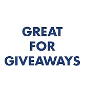 great for giveaways