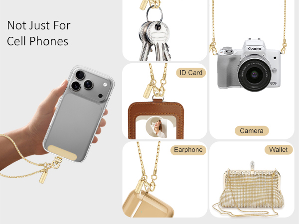 cell phone lanyard, phone chain, phone charm