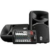 Yamaha Portable PA System with Bluetooth Stagepas 400BT , Black