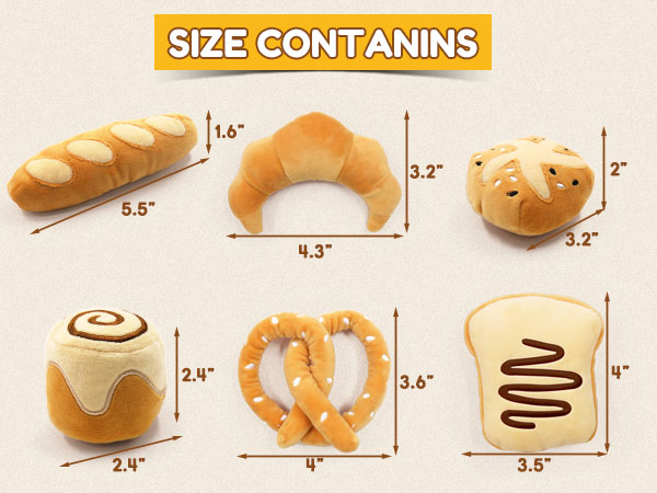 Bread Catnip Toys
