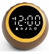 Alarm Clocks with Soft Sounds Machine: 30 Soothing Sounds, 10 Soft Wake-Up Sounds, 32 Adjustable ...