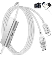 Micro USB for Lightning Cable DSLR Camera Hard Drive Data Transfer Cord 4FT | for iPhone 14 13 12...