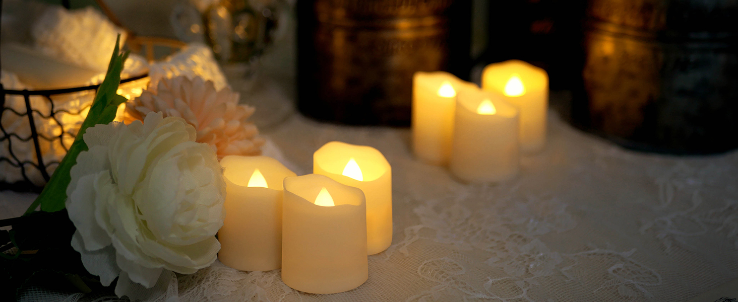 rechargeable tea lights